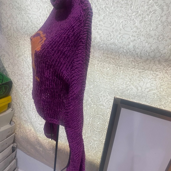 Parasuco Vintage Embroidered Sweater Blouse Sz S - Picture 8 of 11